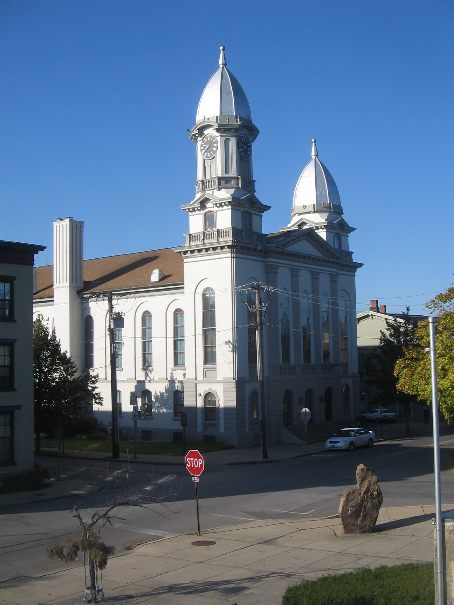 The Clinton County Courthouse in Lock Haven, the county seat of Clinton County, Pennsylvania